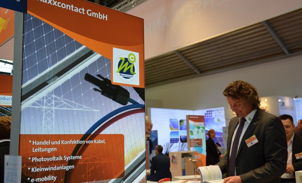 Joint stand of Saxony-Anhalt at Intersolar 2016
